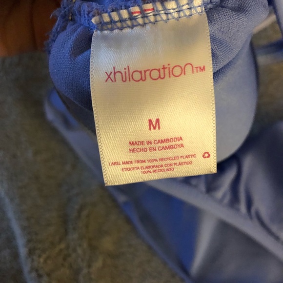 Flouncy blue bikini top - Picture 3 of 3